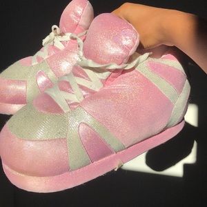 Women’s Pink Sneaker Slippers